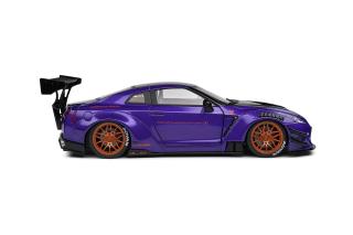 Nissan GT-R (R35) lila Liberty Walk Body kit 2.0 2022 S1805812 Solido 1:18 Metallmodell